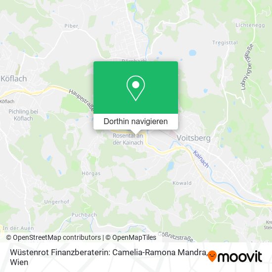 Wüstenrot Finanzberaterin: Camelia-Ramona Mandra Karte