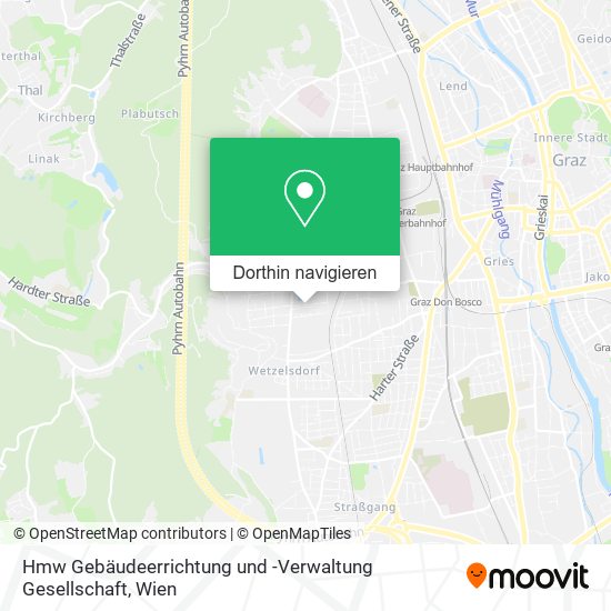 Hmw Gebäudeerrichtung und -Verwaltung Gesellschaft Karte