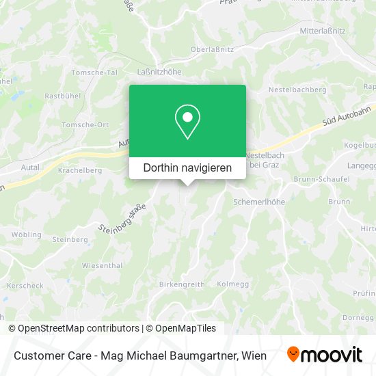Customer Care - Mag Michael Baumgartner Karte