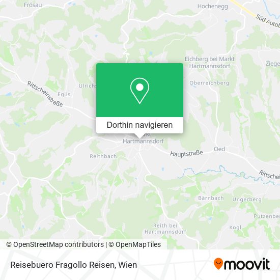 Reisebuero Fragollo Reisen Karte