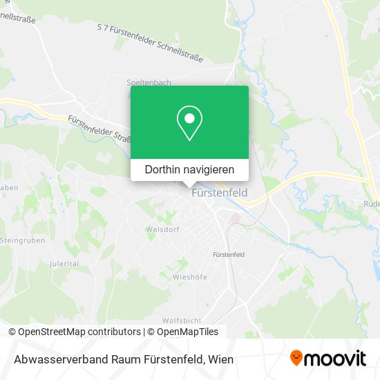 Abwasserverband Raum Fürstenfeld Karte