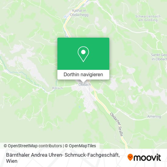 Bärnthaler Andrea Uhren- Schmuck-Fachgeschäft Karte