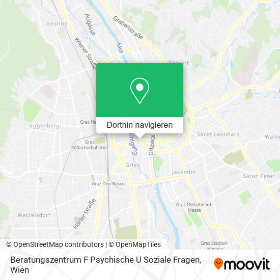 Beratungszentrum F Psychische U Soziale Fragen Karte