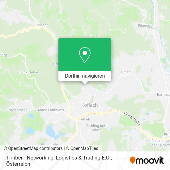 Timber - Networking, Logistics & Trading E.U. Karte
