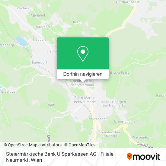 Steiermärkische Bank U Sparkassen AG - Filiale Neumarkt Karte