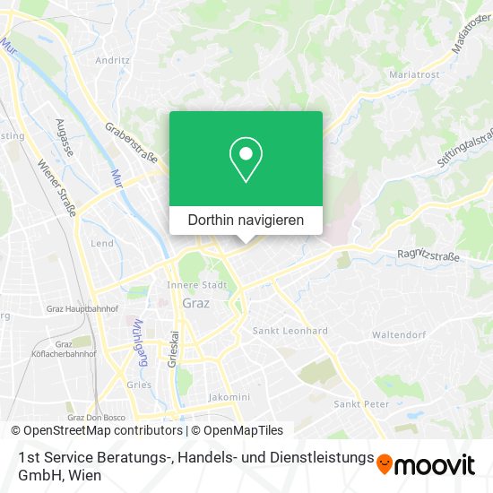 1st Service Beratungs-, Handels- und Dienstleistungs GmbH Karte