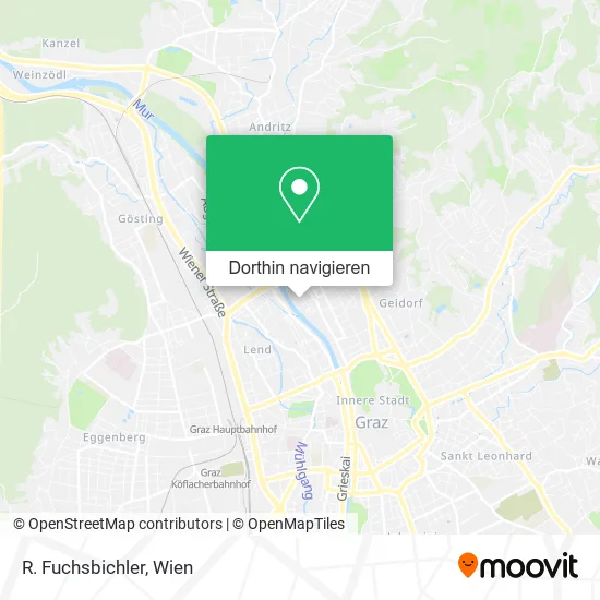 R. Fuchsbichler Karte