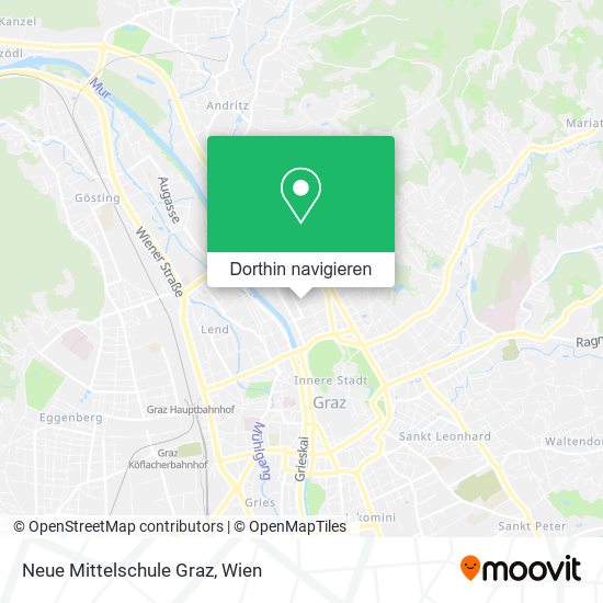 Neue Mittelschule Graz Karte