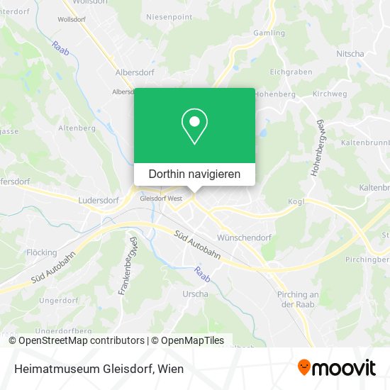 Heimatmuseum Gleisdorf Karte