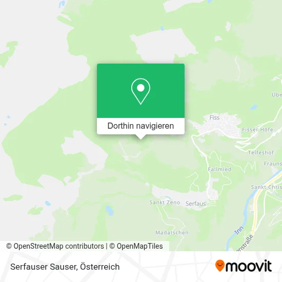 Serfauser Sauser Karte