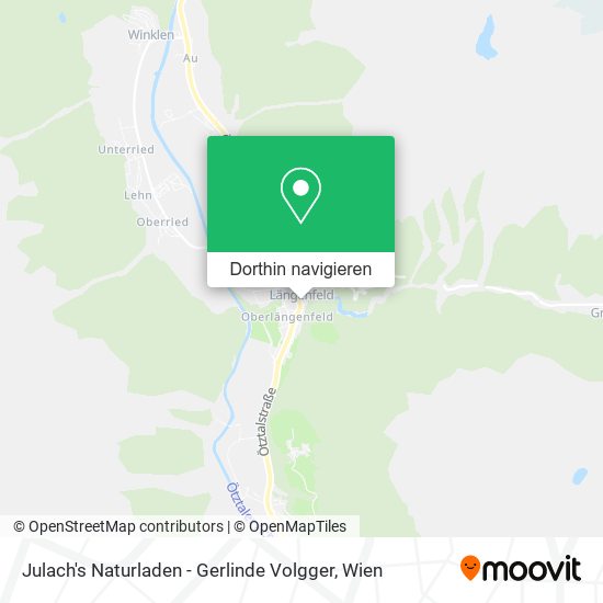 Julach's Naturladen - Gerlinde Volgger Karte