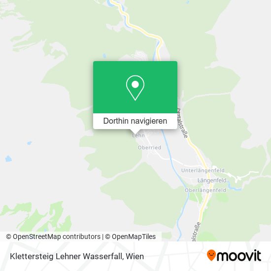 Klettersteig Lehner Wasserfall Karte