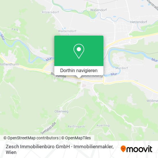 Zesch Immobilienbüro GmbH - Immobilienmakler Karte