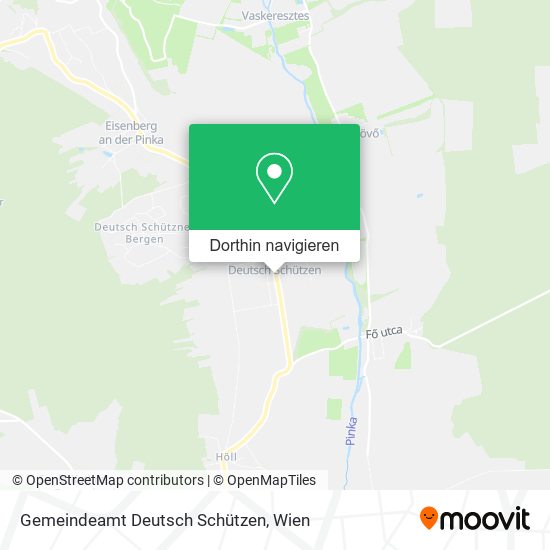 Gemeindeamt Deutsch Schützen Karte