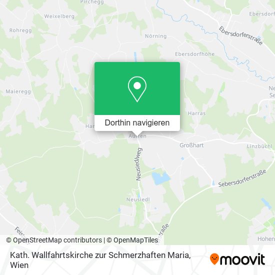 Kath. Wallfahrtskirche zur Schmerzhaften Maria Karte