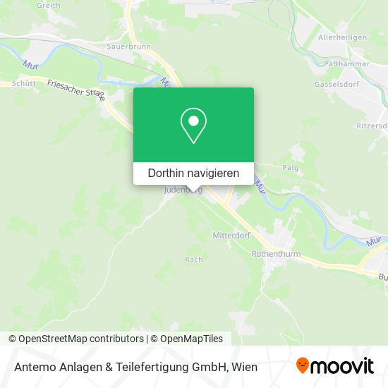 Antemo Anlagen & Teilefertigung GmbH Karte