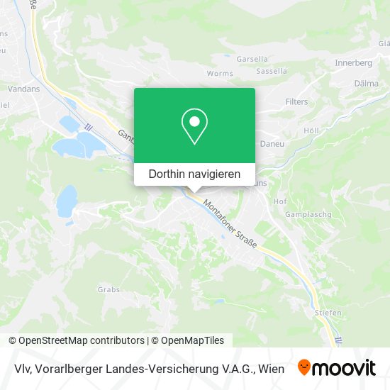 Vlv, Vorarlberger Landes-Versicherung V.A.G. Karte