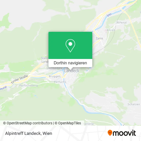 Alpintreff Landeck Karte