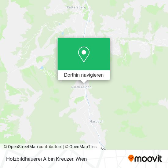 Holzbildhauerei Albin Kreuzer Karte