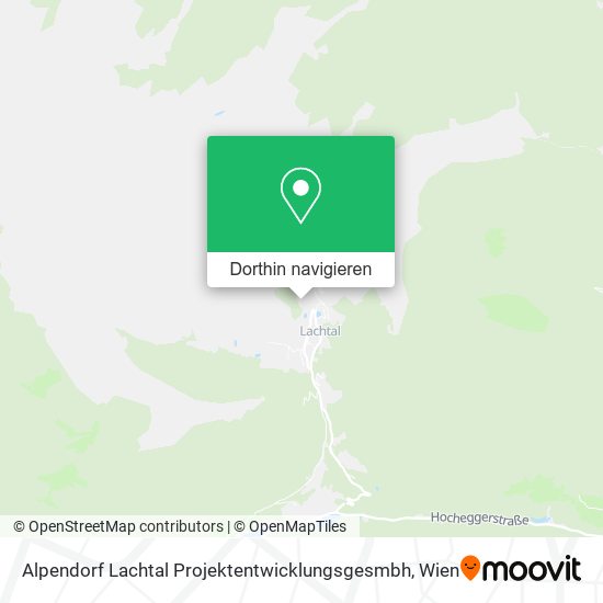 Alpendorf Lachtal Projektentwicklungsgesmbh Karte