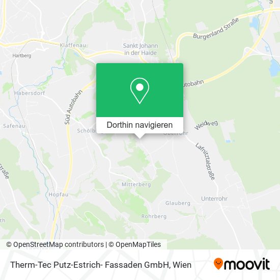 Therm-Tec Putz-Estrich- Fassaden GmbH Karte