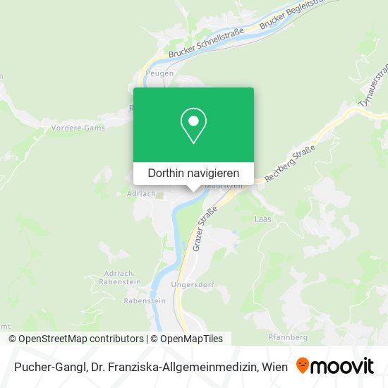 Pucher-Gangl, Dr. Franziska-Allgemeinmedizin Karte