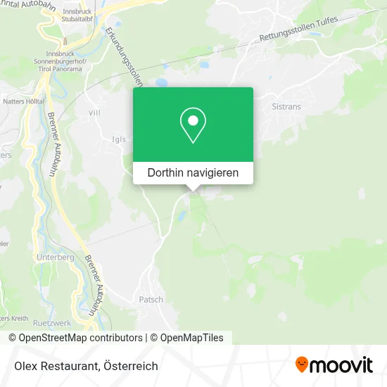 Olex Restaurant Karte