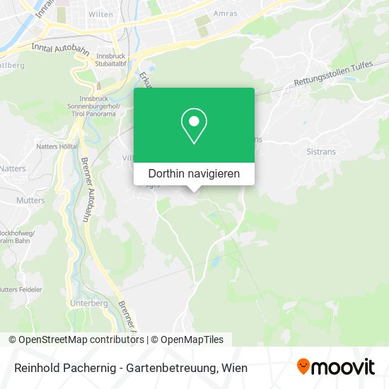 Reinhold Pachernig - Gartenbetreuung Karte