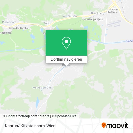 Kaprun/ Kitzsteinhorn Karte
