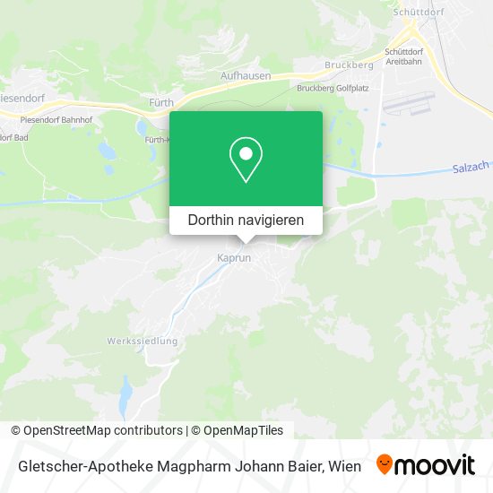 Gletscher-Apotheke Magpharm Johann Baier Karte