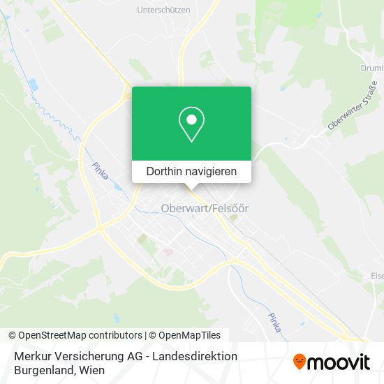 Merkur Versicherung AG - Landesdirektion Burgenland Karte