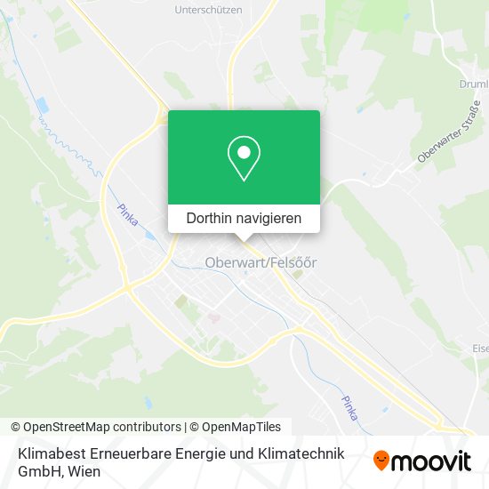 Klimabest Erneuerbare Energie und Klimatechnik GmbH Karte