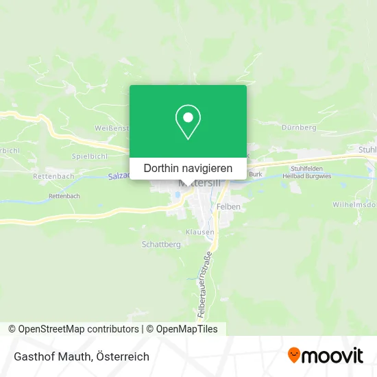 Gasthof Mauth Karte