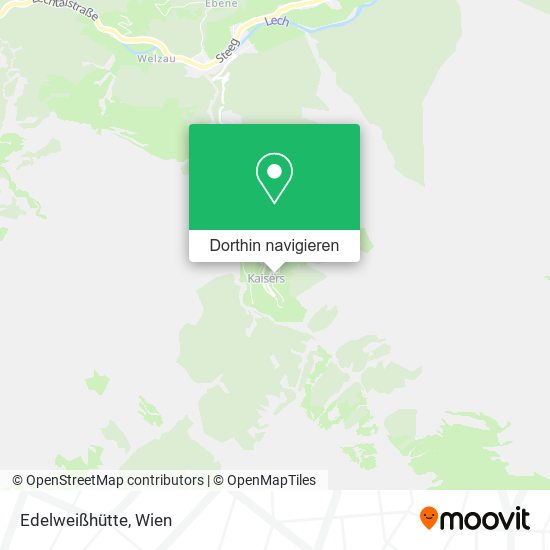 Edelweißhütte Karte