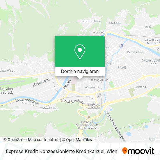 Express Kredit Konzessionierte Kreditkanzlei Karte