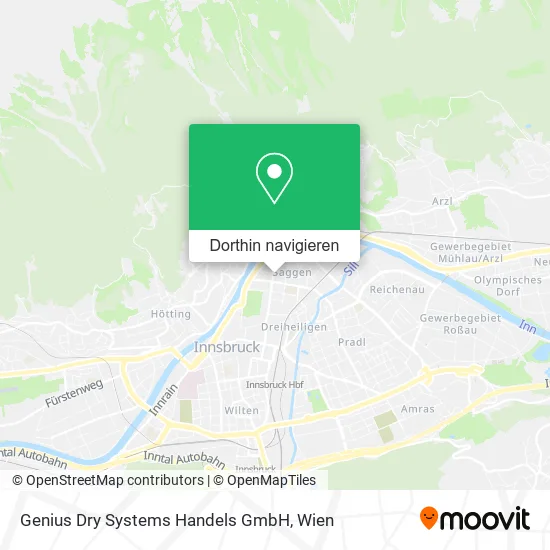 Genius Dry Systems Handels GmbH Karte