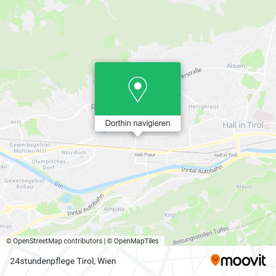 24stundenpflege Tirol Karte