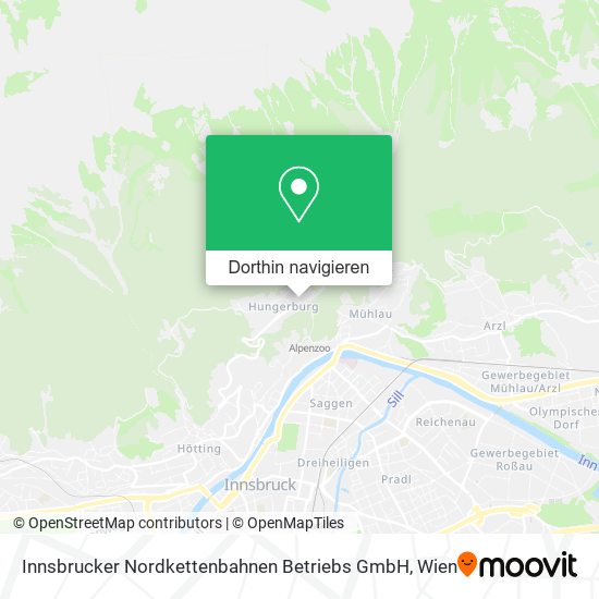 Innsbrucker Nordkettenbahnen Betriebs GmbH Karte