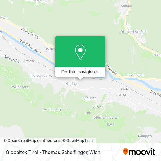 Globaltek Tirol - Thomas Scheiflinger Karte