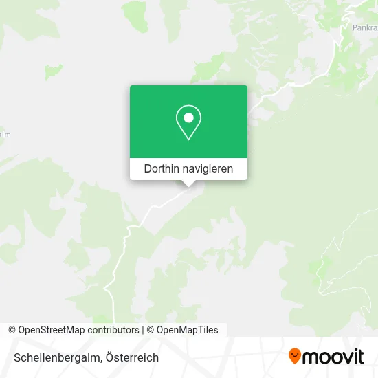 Schellenbergalm Karte