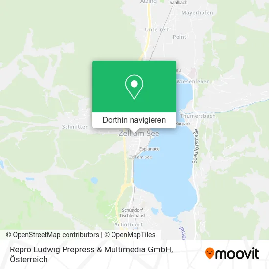 Repro Ludwig Prepress & Multimedia GmbH Karte