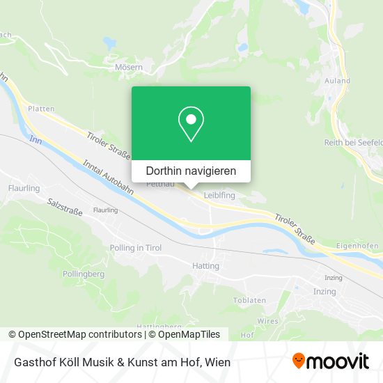 Gasthof Köll Musik & Kunst am Hof Karte