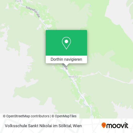 Volksschule Sankt Nikolai im Sölktal Karte