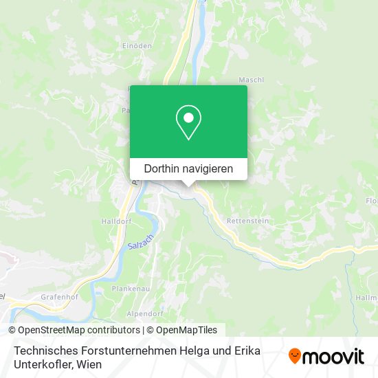 Technisches Forstunternehmen Helga und Erika Unterkofler Karte