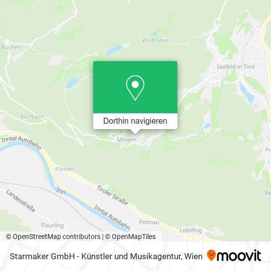 Starmaker GmbH - Künstler und Musikagentur Karte