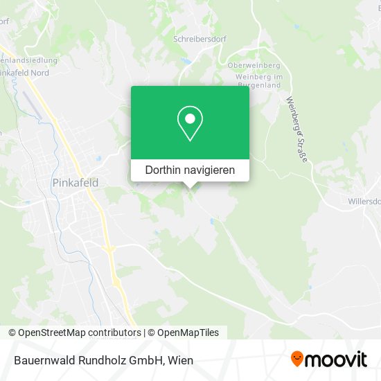 Bauernwald Rundholz GmbH Karte