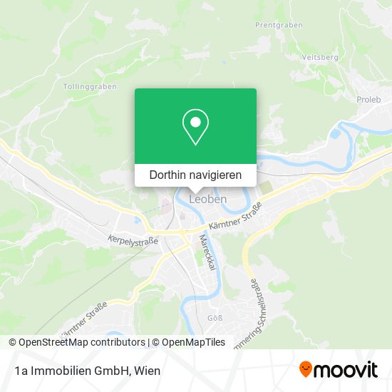 1a Immobilien GmbH Karte