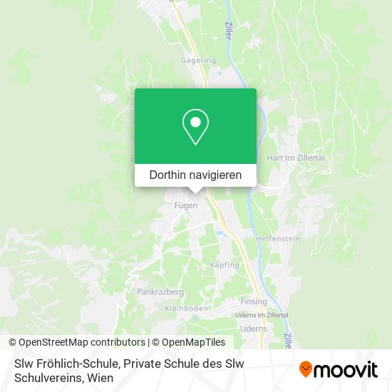 Slw Fröhlich-Schule, Private Schule des Slw Schulvereins Karte