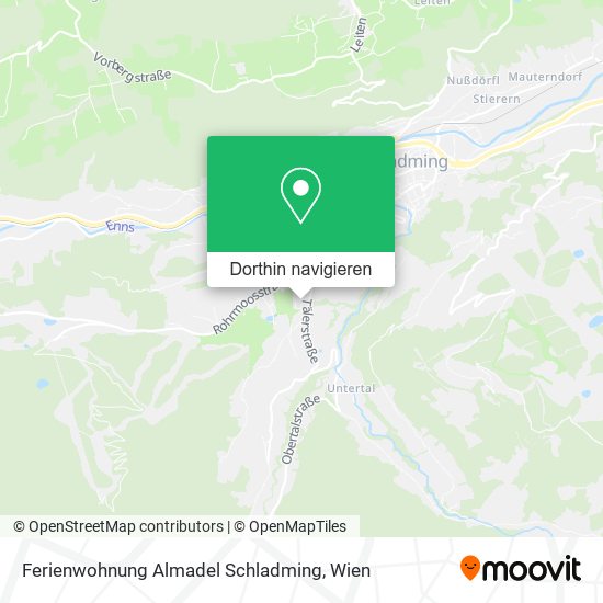 Ferienwohnung Almadel Schladming Karte