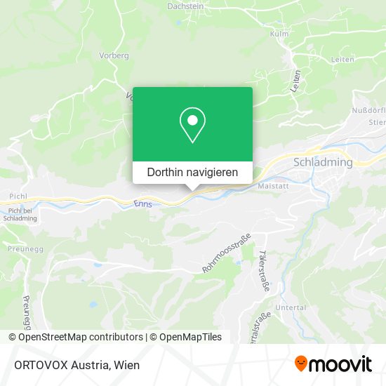 ORTOVOX Austria Karte